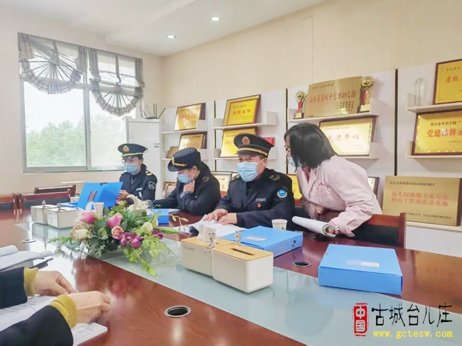 台儿庄区开展秋冬季学校卫生监督随机抽查，筑牢校园健康防线（图）
