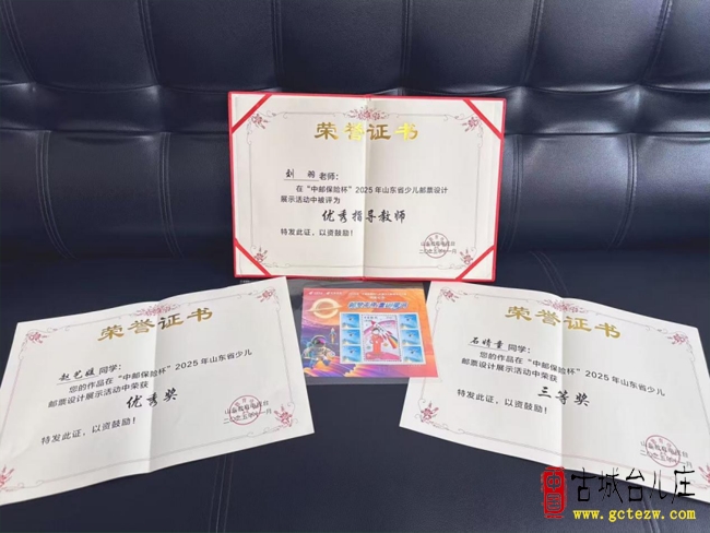 童心绘星河，匠心育新苗丨“中邮保险杯”2025山东少儿邮票设计赛鑫昌路小学硕果累累（图）