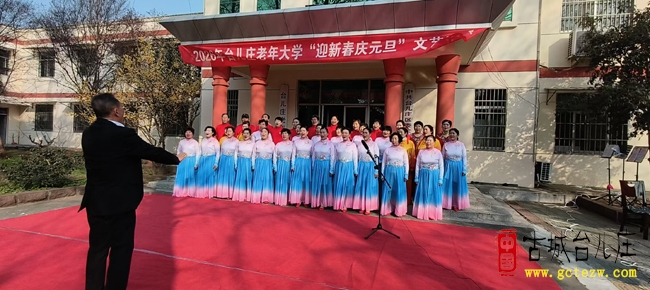 金蛇辞旧岁 骏马迎新春丨台儿庄老年大学举办2026“迎新春庆元旦“文艺汇演（图）