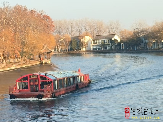 春启首日,台儿庄运河双景绘就活力新篇（图）