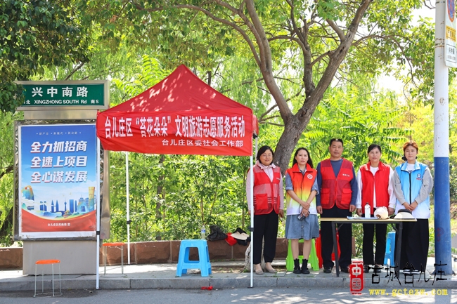 台儿庄区“苔花朵朵”五一假期志愿服务赢八方游客称赞（图）