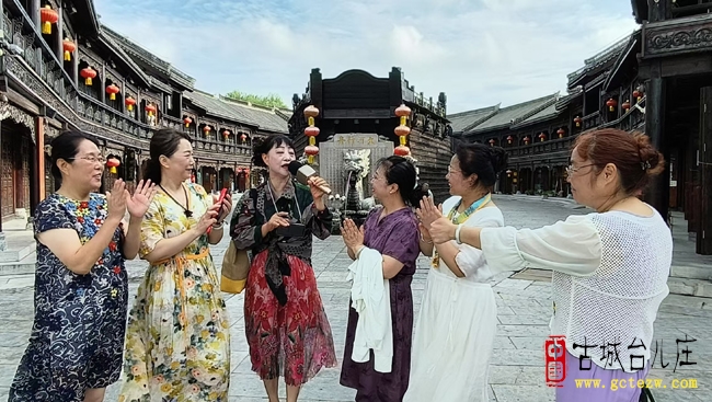 台儿庄古城柳琴戏，共叙两地文旅情（图）