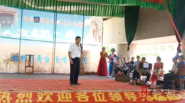 泥沟镇新河庄村乡贤翟兆明自费唱响乡村文化新声（图）