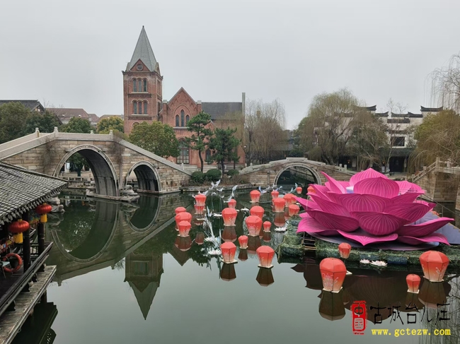 灯火映古运 繁花迎新春 台儿庄古城邀您共赴元宵盛景（图）