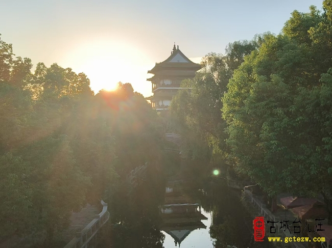 晨光启新境 古城遇初秋丨八月收官，在台儿庄邂逅最美晨韵时光（图）