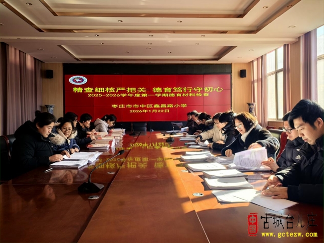 精查细核严把关 德育笃行守初心丨市中区鑫昌路小学期末德育材料检查（图）