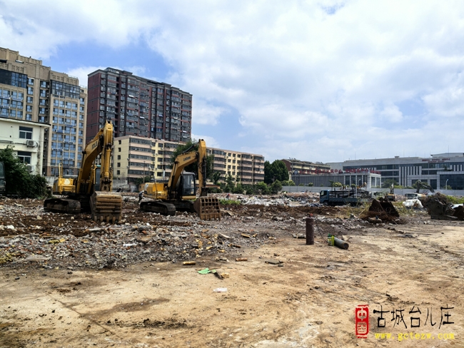 建设中的枣庄市立医院医康养项目（一）