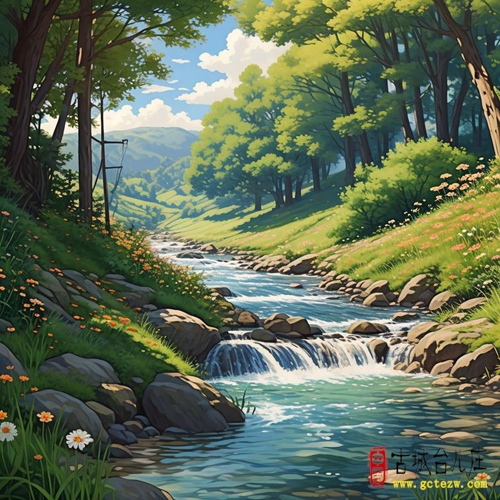 张法远：溪畔吟